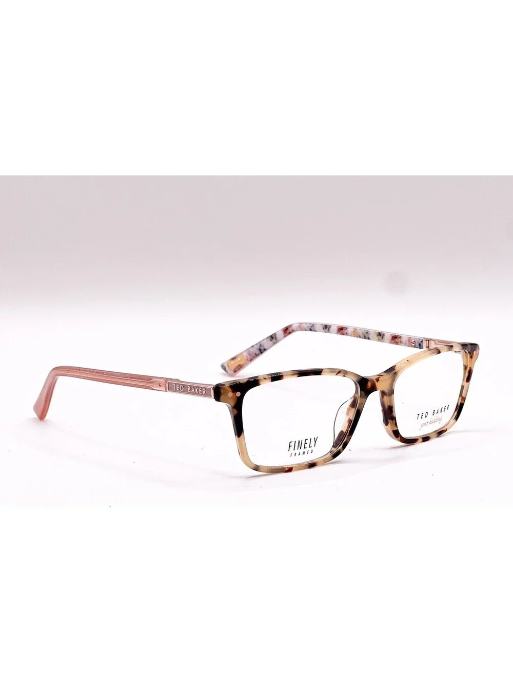 Ted Baker B980 Tor Tortoise Rectangle Authentic Eyeglass Frames 47-15-130